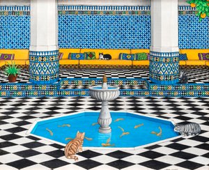 Cool Cats in Marrakech by Larry Smart